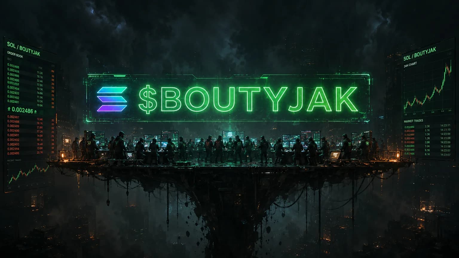 $BOUTYJAK Just Printed a $274K Solana Breakout, but the Board Is Still Thin Enough to Punish Anyone Who Treats the First Green Candle Like Proof