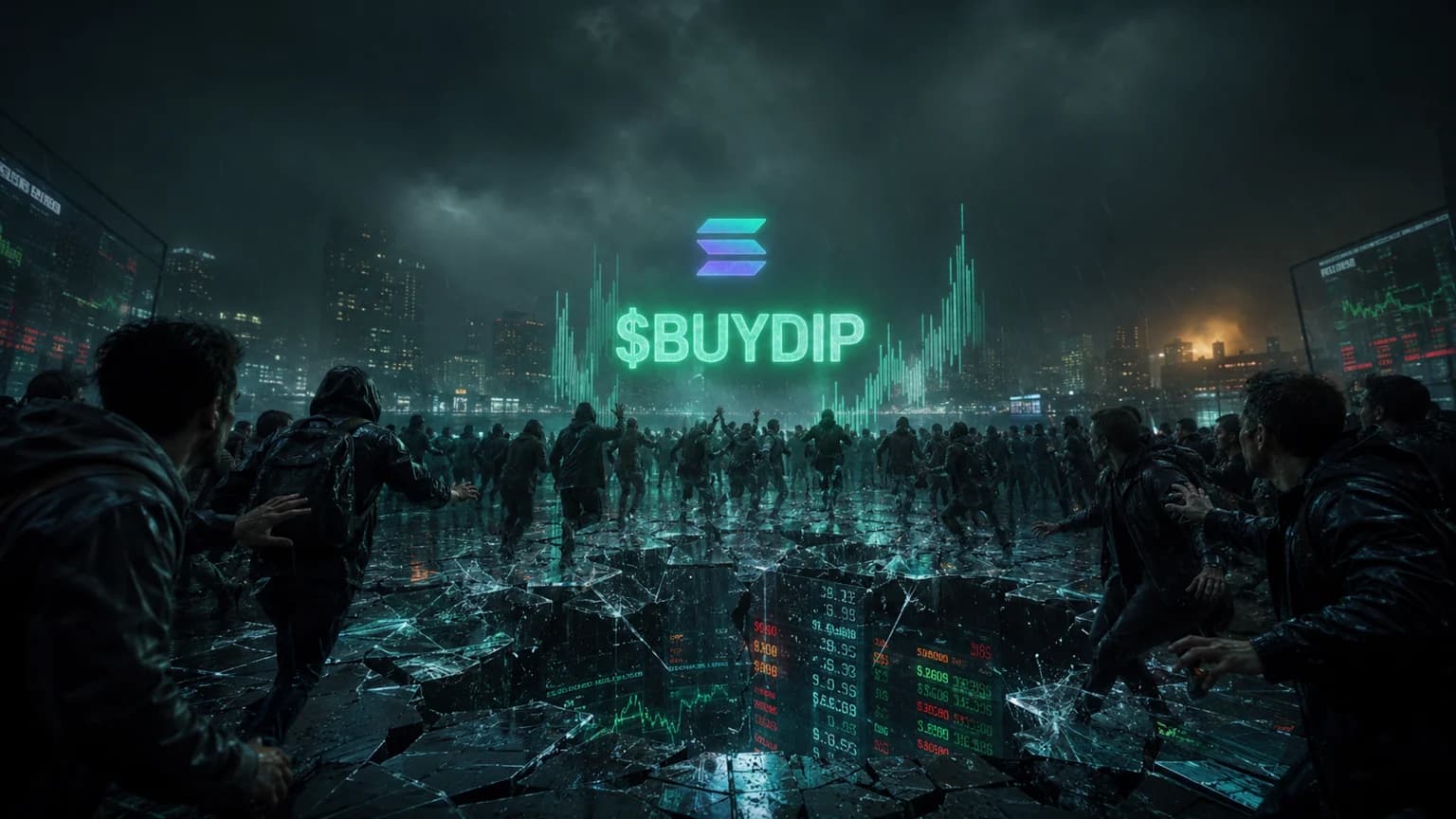 $BUYDIP Turned a Familiar Meme Instinct Into a Fast Solana Sprint, but the Whole Trade Still Sits on a Liquidity Trap If the Crowd Stops Refilling the Bid