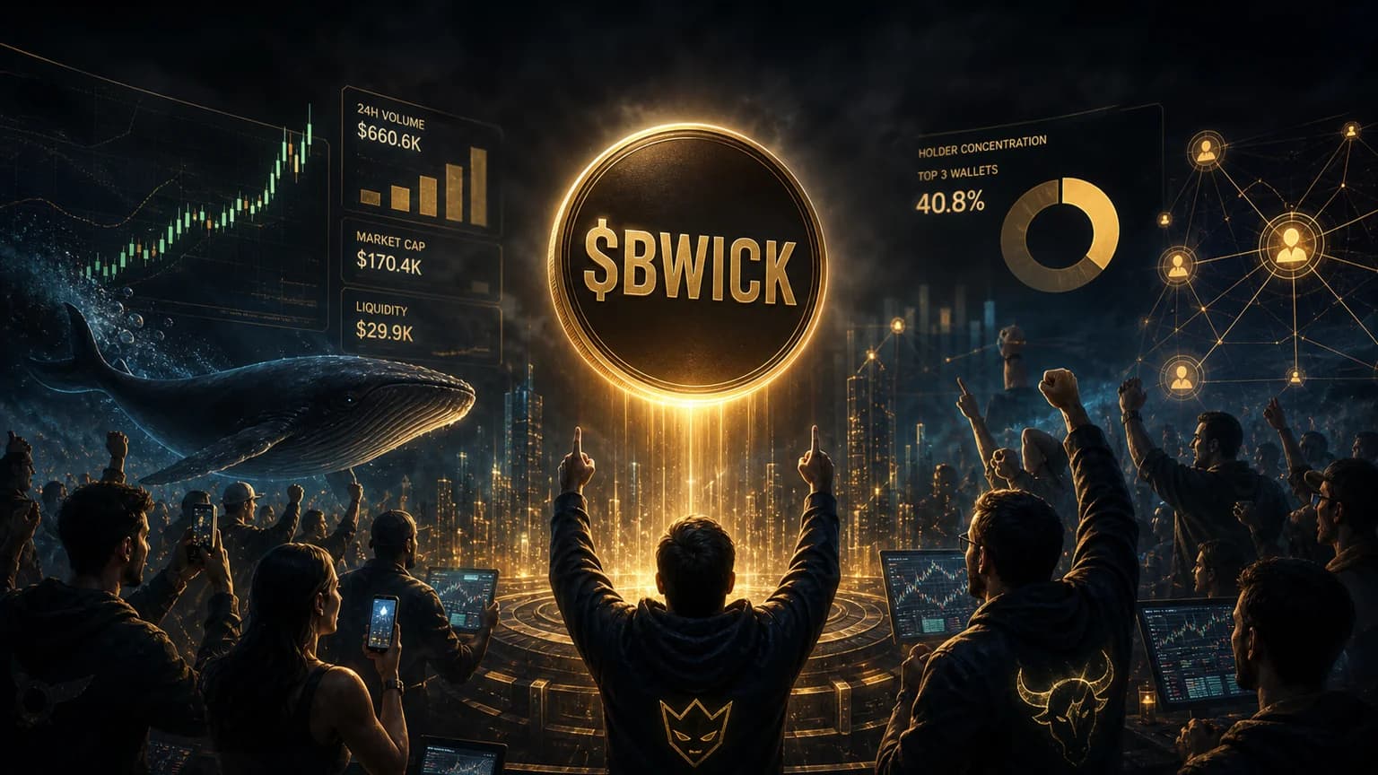 $BWICK Turned a John Wick Joke Into a Fast Solana Board, but the Holder Stack Already Looks Crowded