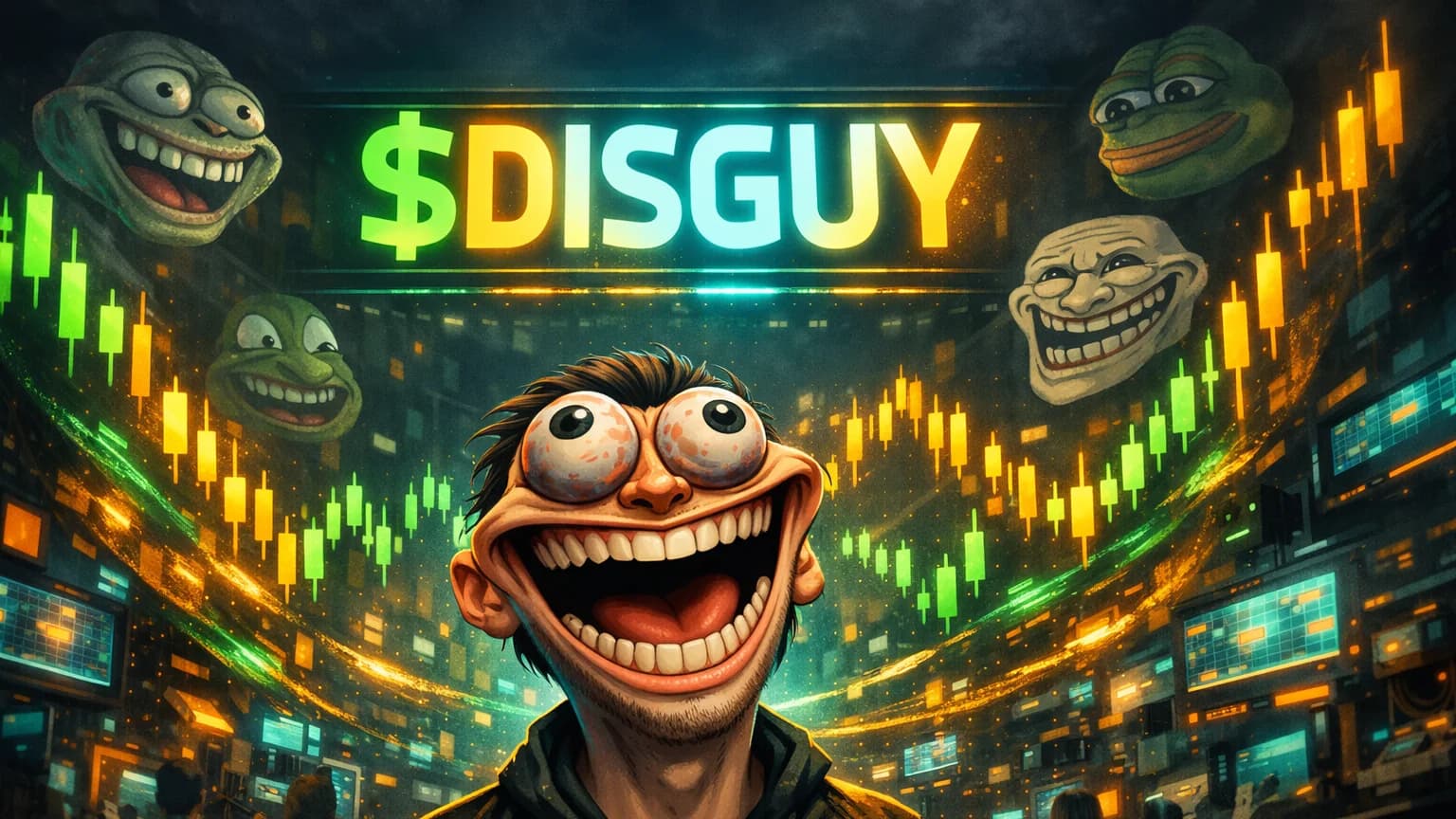 The 'Distorted' Meme Meta Won't Stop Producing Winners — DISGUY Pumps 296% in 40 Minutes
