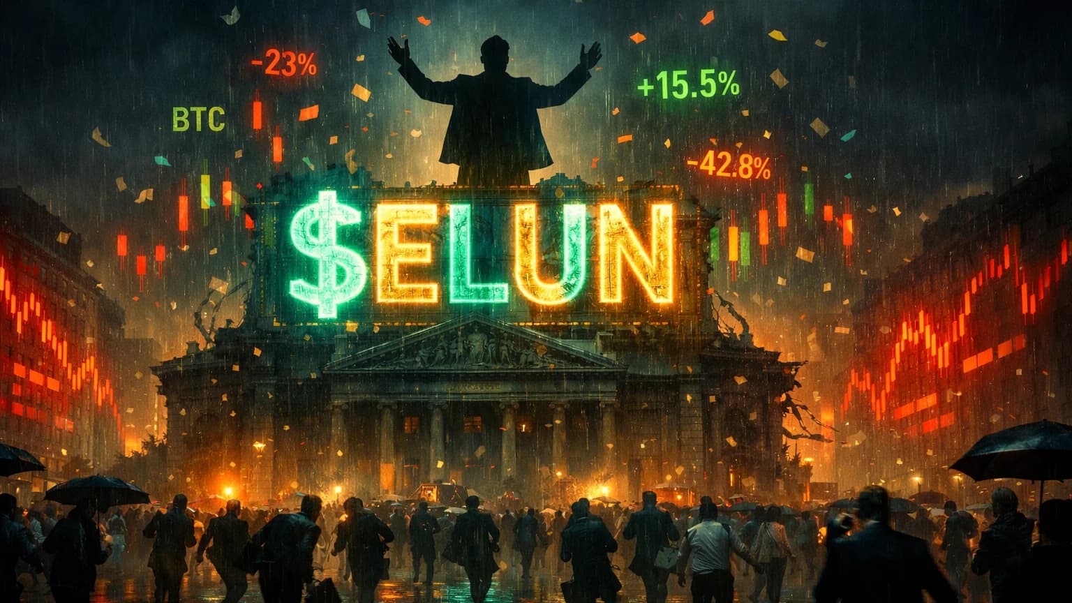 A Pump.fun Token Named 'Elun Mask' Just Ripped 9,121% While the Real Elon Tanks Markets