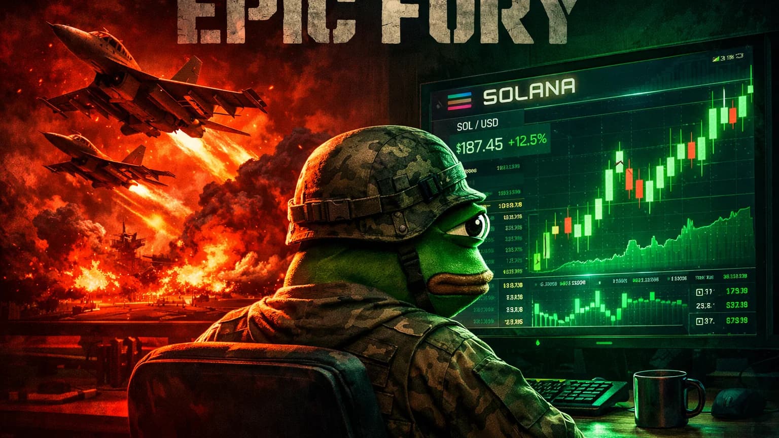 Operation Epic Fury Hit Iran. Then It Hit Pump.fun. $EPICFURY Surges to $9M Market Cap.