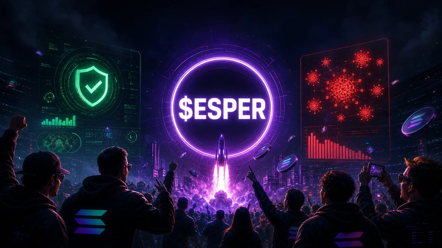 $Esper Graduated From Pump.fun Fast. The Long Dog Meme Now Has to Outrun a 25% Top Holder