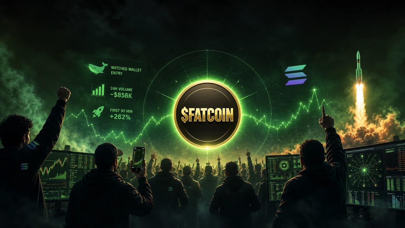 $FATCOIN Exploded Out of the Gate, but the Holder Map Is Already Tight Enough to Choke the Next Leg