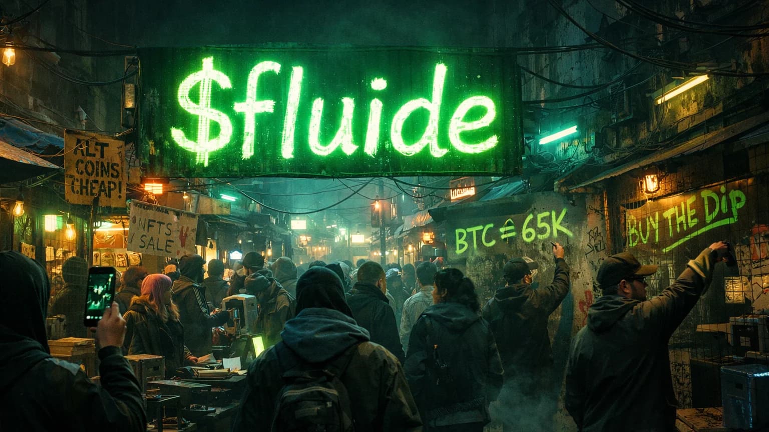 A Token With No Website Just Pumped 3,028% — Meet $fluide, the Anti-Brand Meme