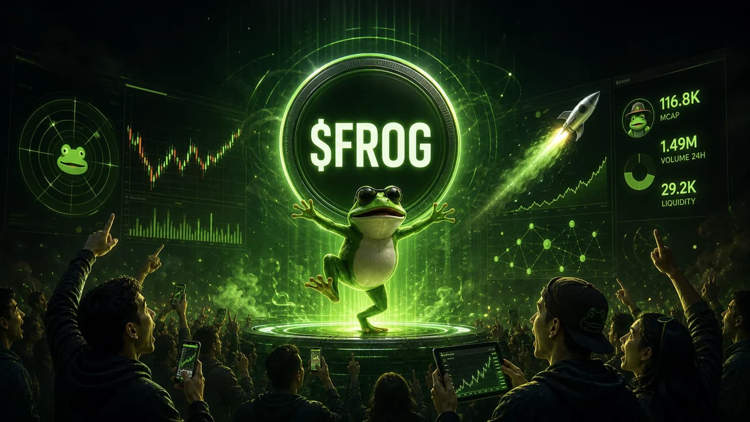 $FROG Caught a Watched Wallet Early, but the Solana Board Is Still Thin Enough to Flip Fast