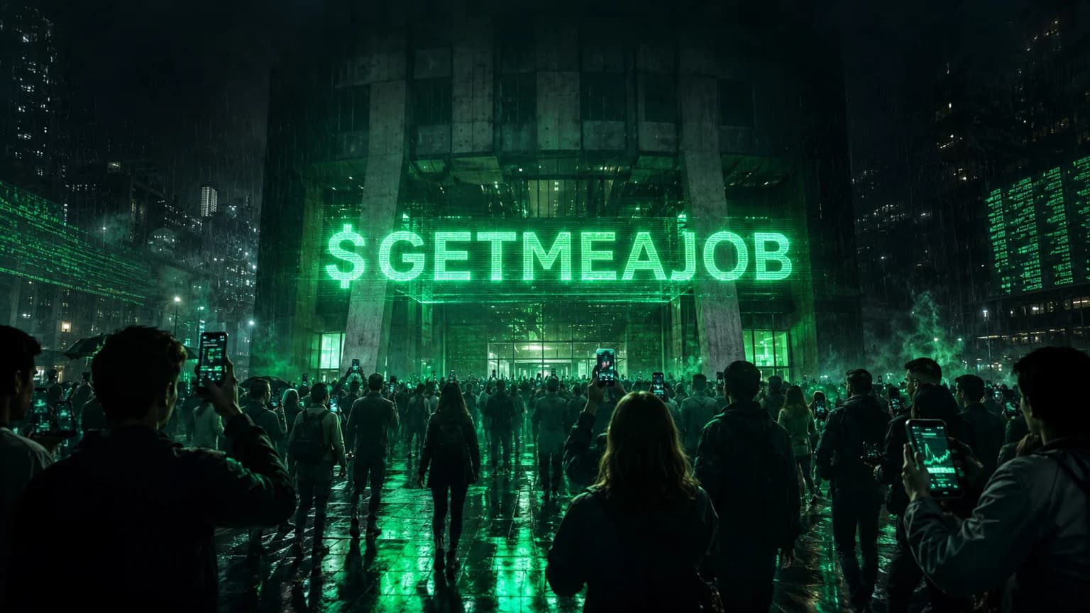 $GETMEAJOB Is Pulling Seven-Figure Solana Volume With a Wallet Mix That Looks Cleaner Than the Usual Pump.fun Sprint