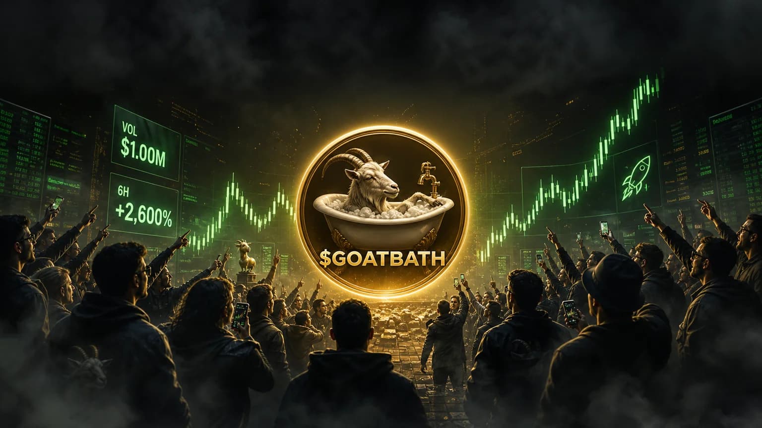 $GOATBATH Turns a Joke Bath Into a Real First-Day Culture Bid