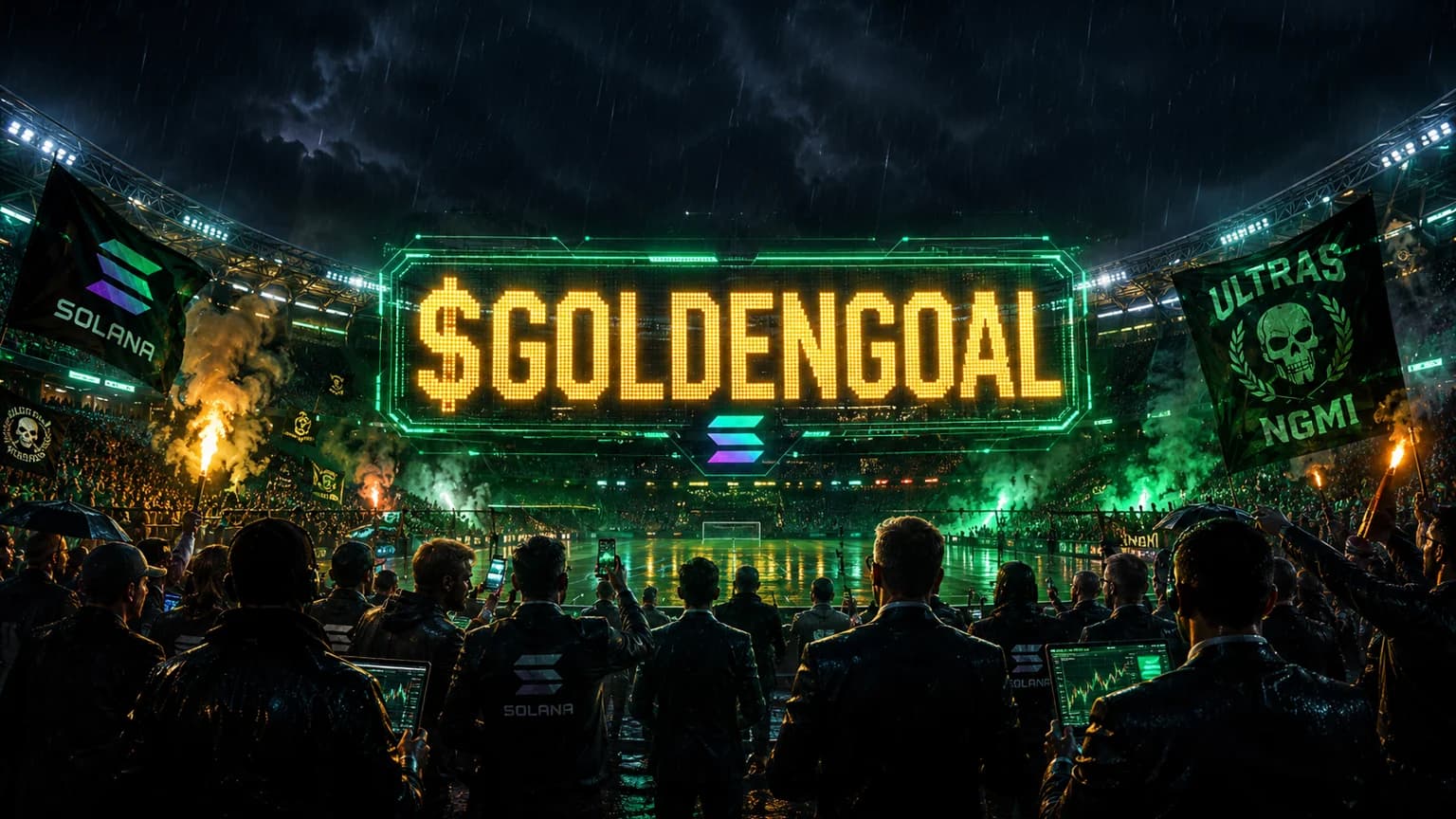 Golden Goal ($GOLDENGOAL) Is Catching a Football-Narrative Bid Before Solana Gets Bored of It