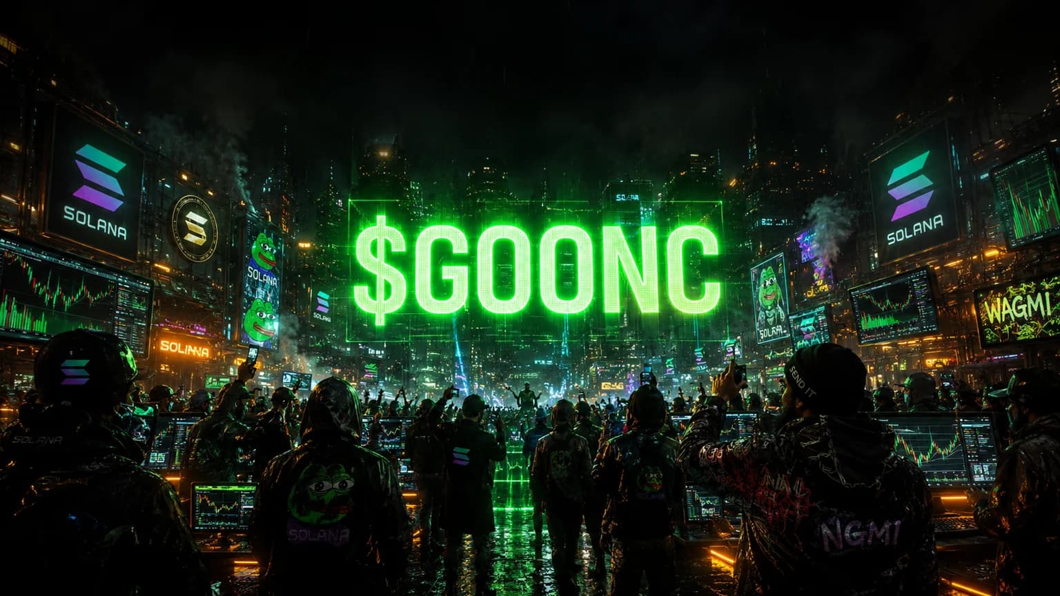 GOONCOIN Hit $1.76M in Volume in Under Two Hours. Now the Solana Launchboard Has a New Attention Test