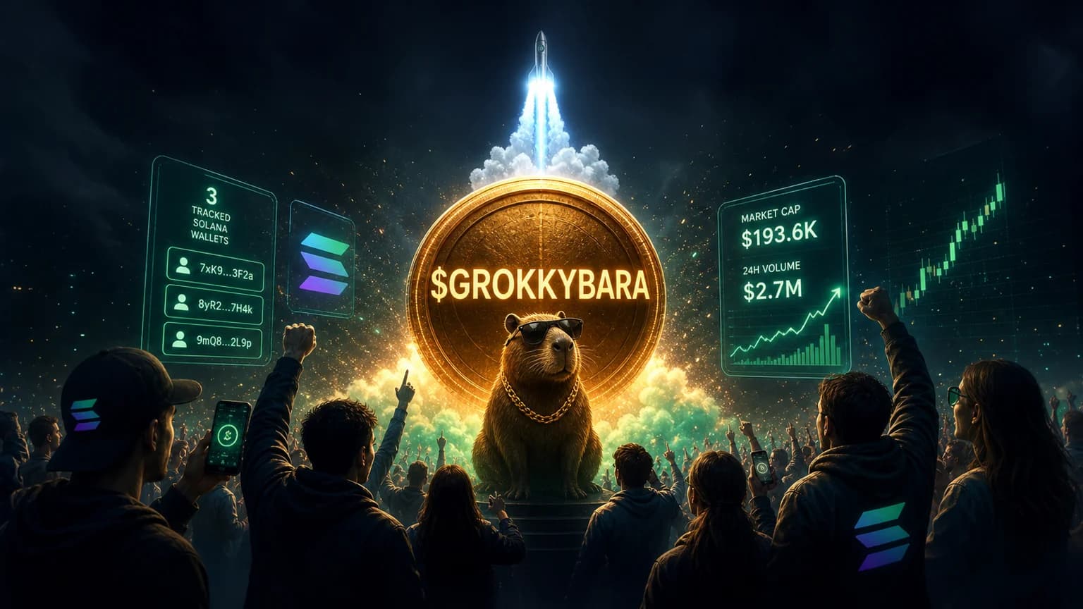 $GROKKYBARA Gets the Watched-Wallet Pile-In Before CT Can Price the Joke