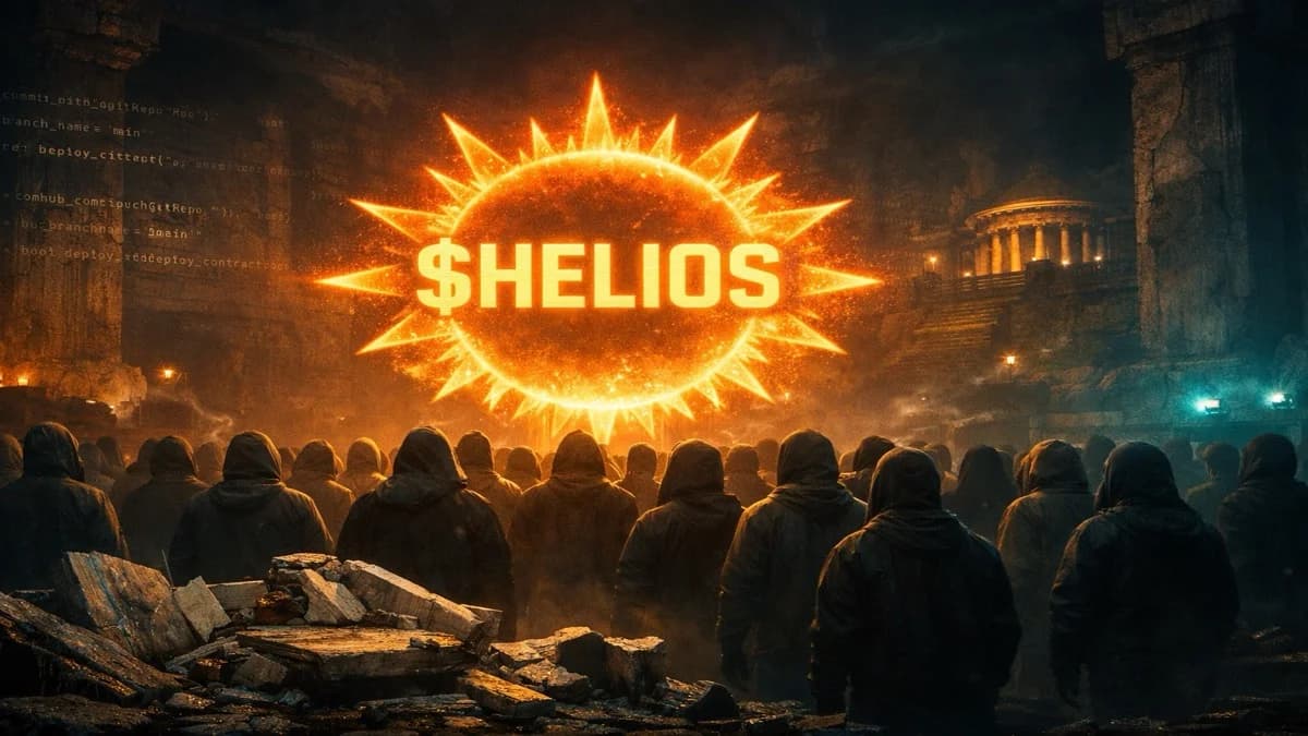 $HELIOS Did 5,965% After Its Dev Rugged — Because the Community Decided to Take It Back