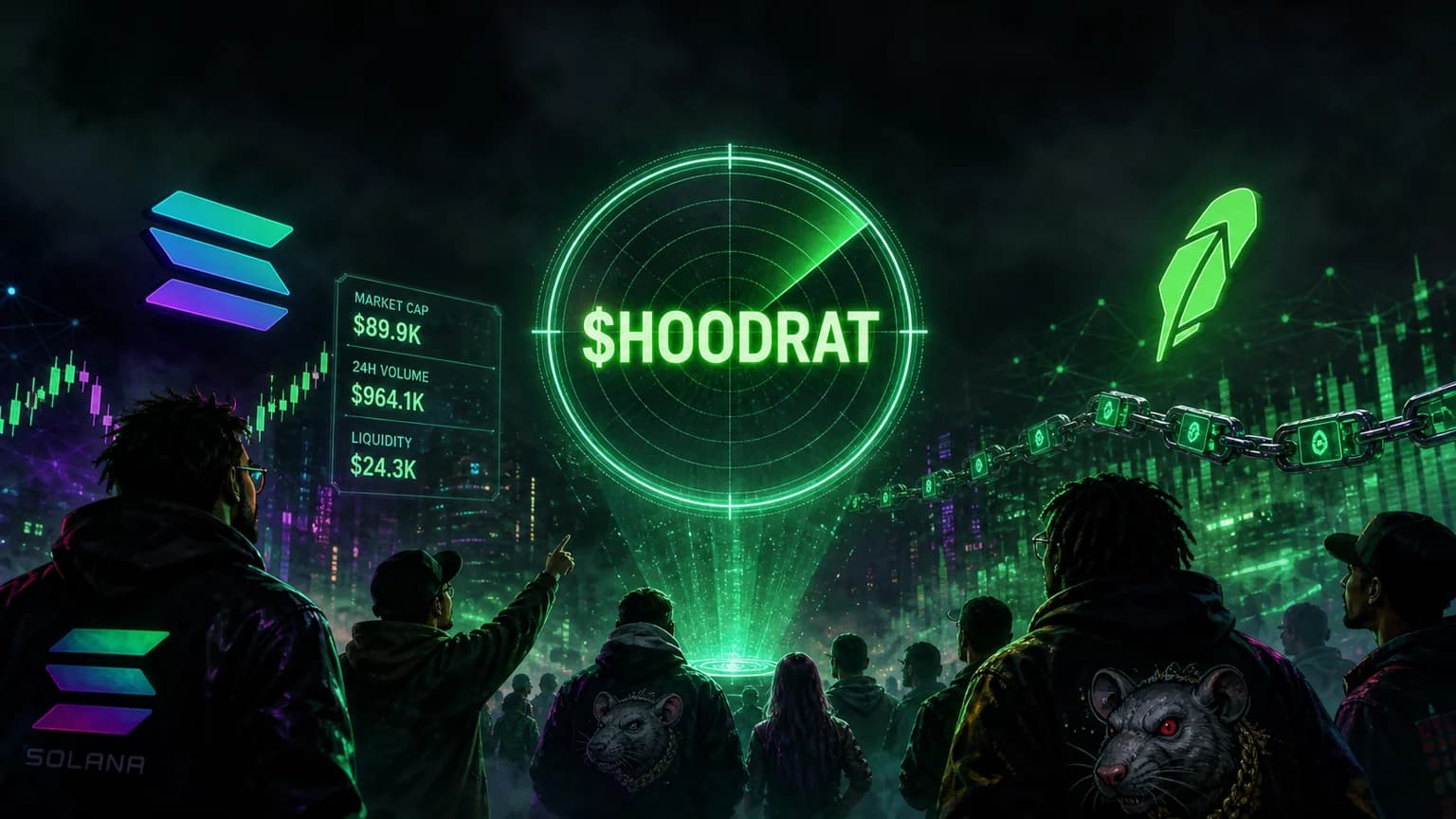 $HOODRAT Has the Tape for a Real Solana Follow-Through, but a Cashtag Collision Keeps the Read Honest