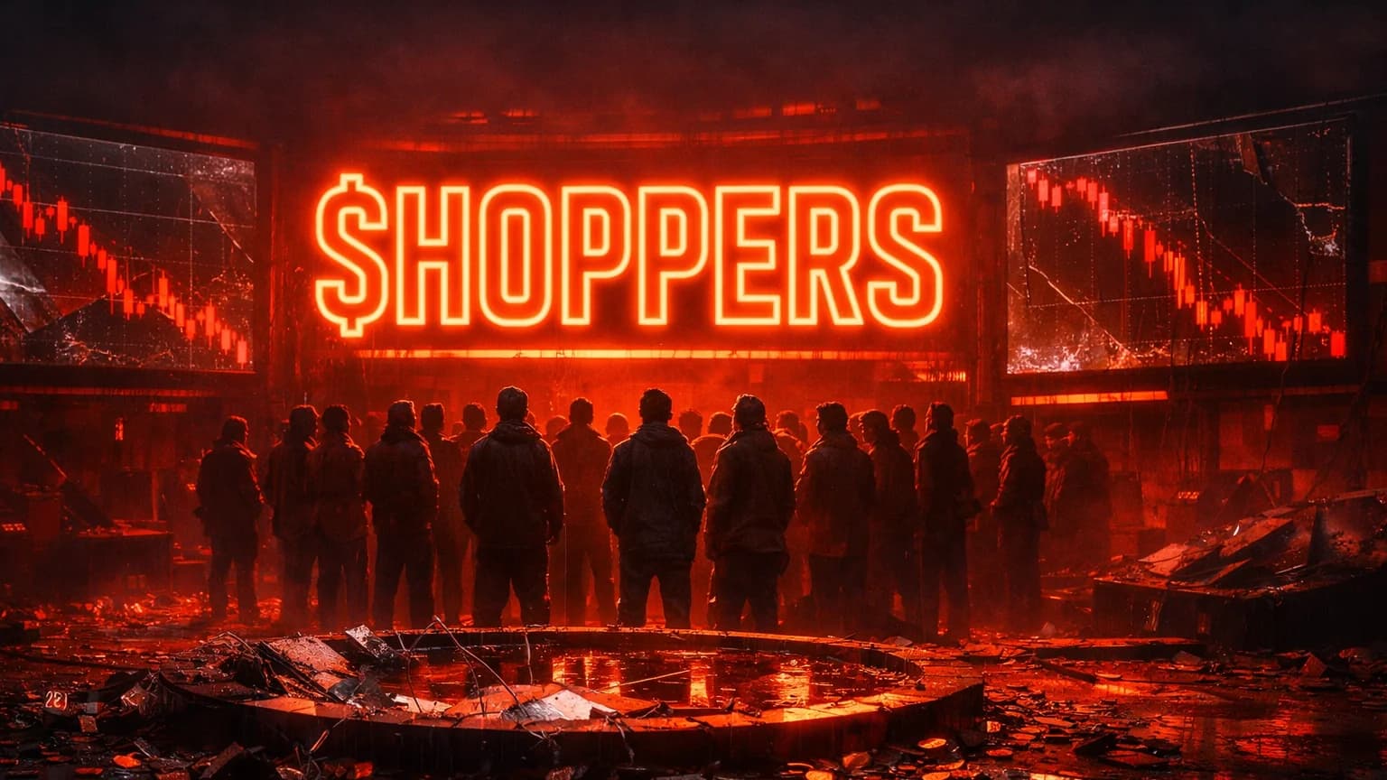 23,000 Trades. $537K in Volume. $7,000 Left in the Pool. Inside the HOPPERS Collapse.