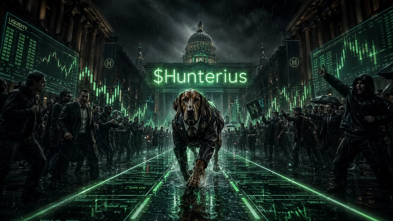 $Hunterius Has the Fastest Tape on Solana Right Now, but the Real Story Is How Cleanly the Board Is Built