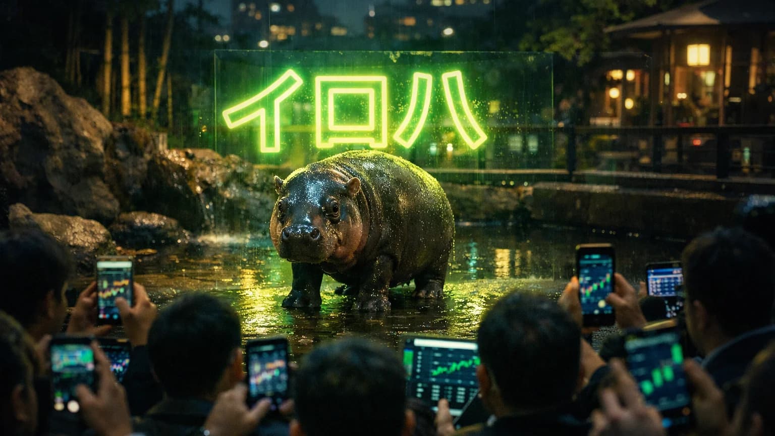 IROHA Turns a Tokyo Zoo Hippo Into a Solana Casino as Volume Nears $1M