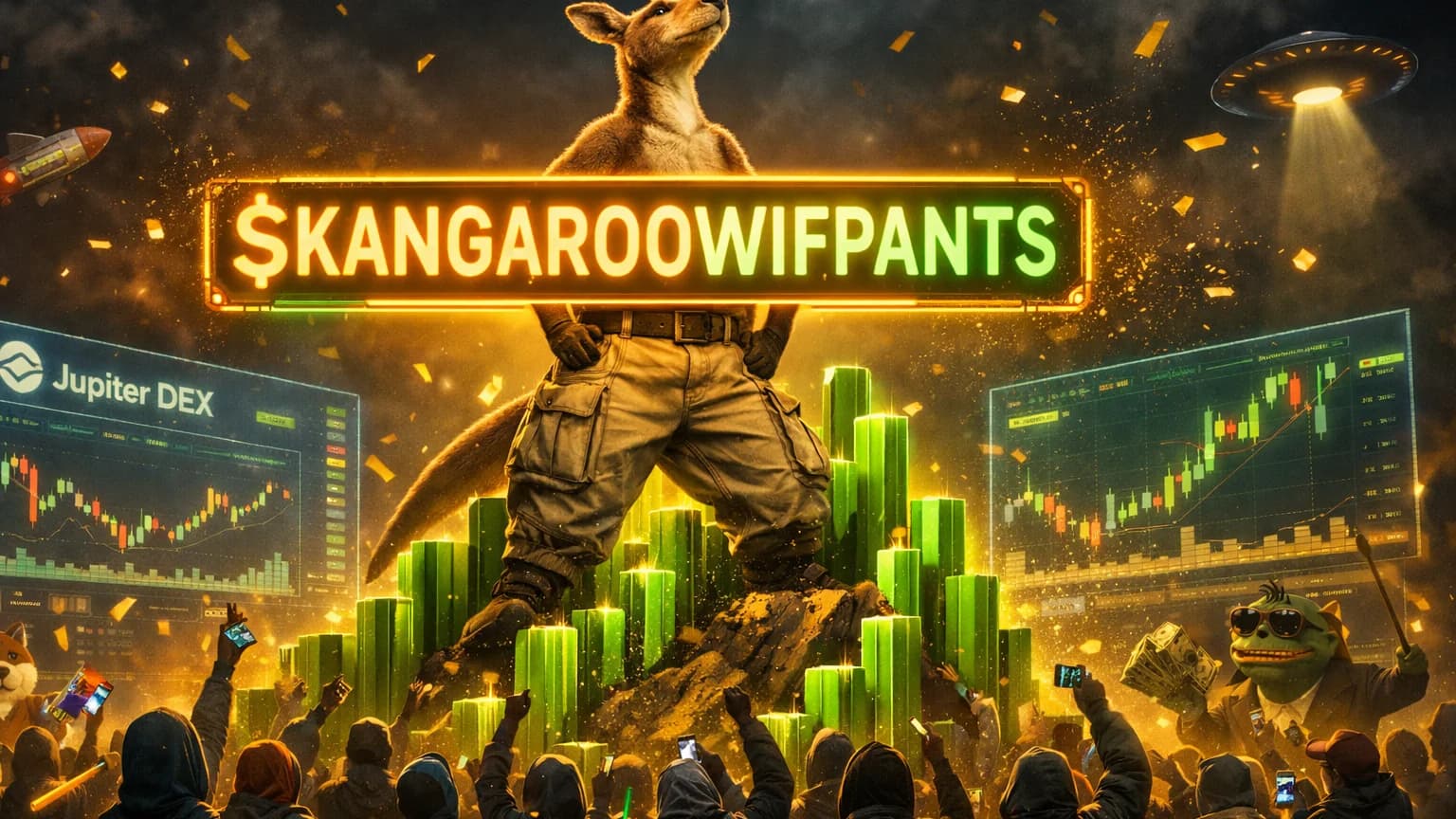 A Kangaroo Wearing Pants Just Pumped 4,697% — and Nobody Can Explain Why