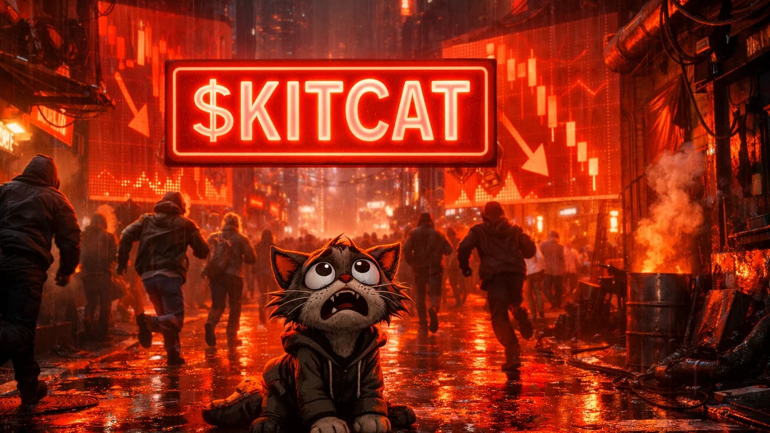 KITCAT's Community Takeover Crashed 75% in Hours — The CTO Playbook Degens Keep Falling For