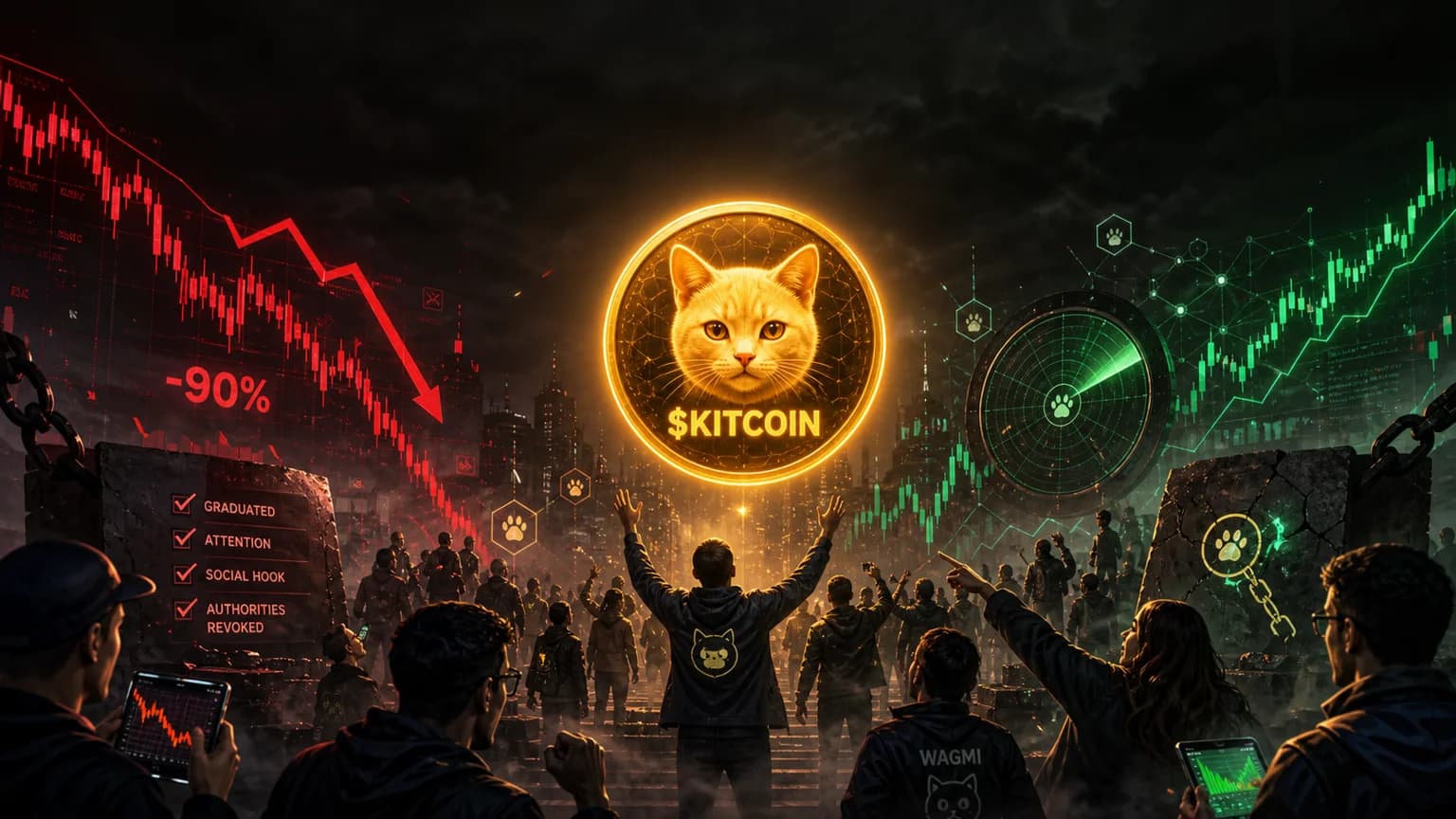 $Kitcoin Got The Pile-In, Then The Reset Came Fast
