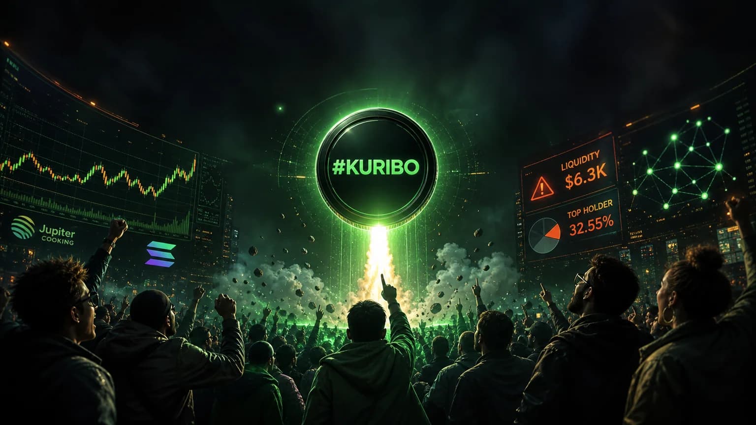 $KURIBO Rips 293% In An Hour, But The Pool Is Still Tiny