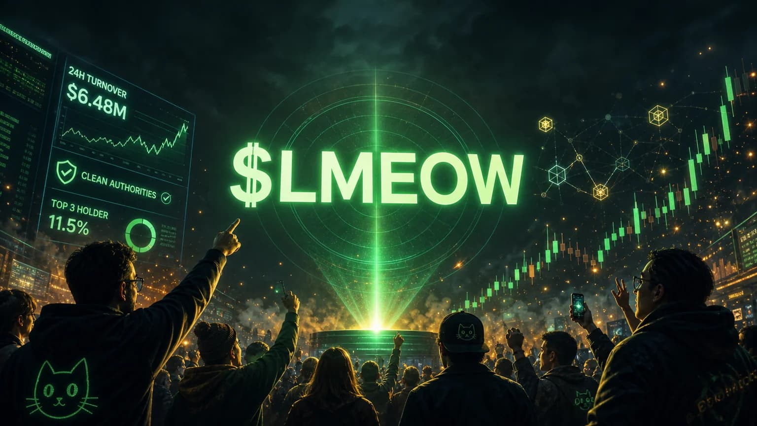 $LMEOW Turns a First-Day Cat Meme Into a Real Culture Bid