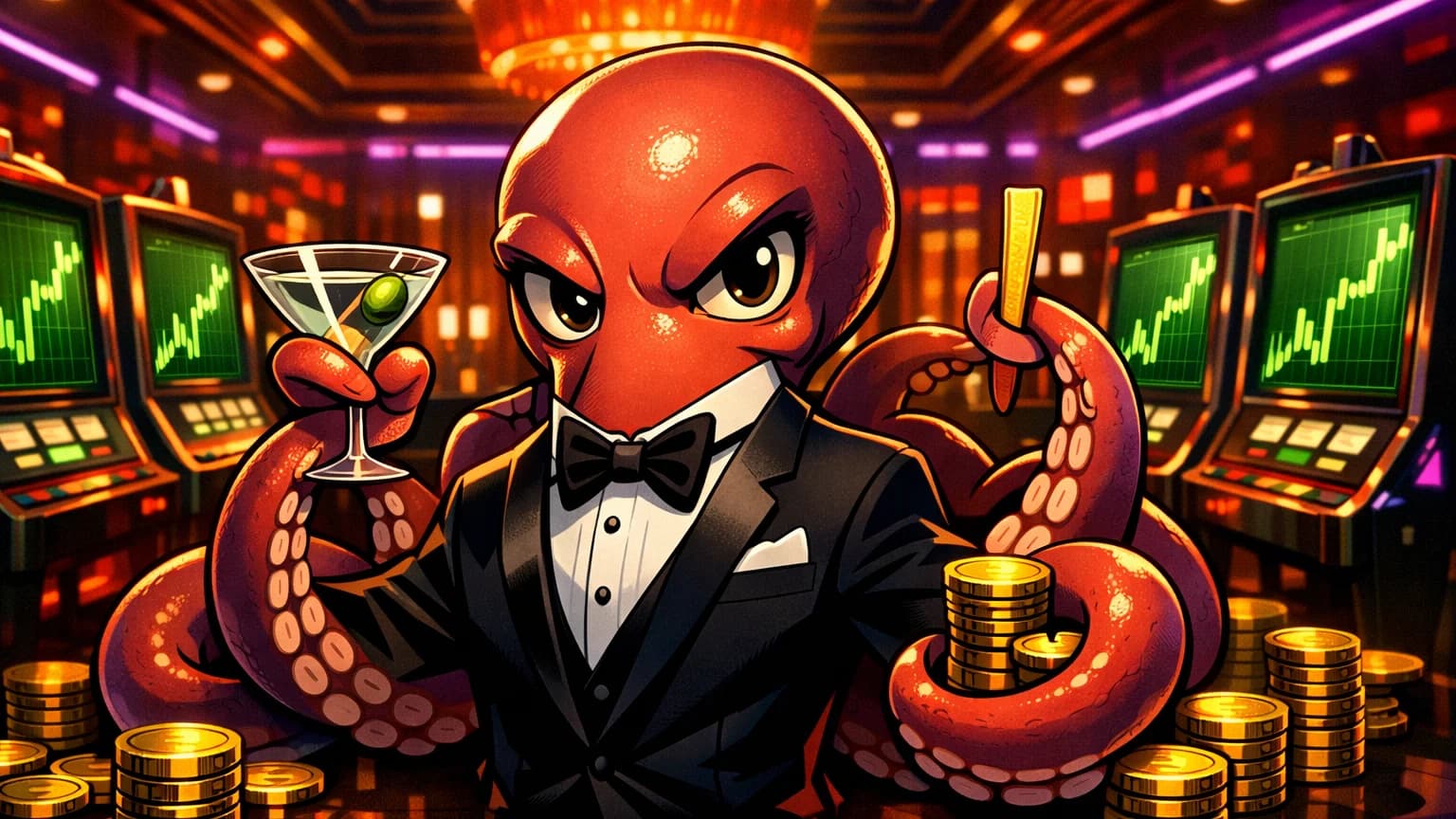 McOctopussy: A James Bond Parody Meme Coin Pumps 1,395% in 13 Hours as Solana Discovers Peak Absurdity