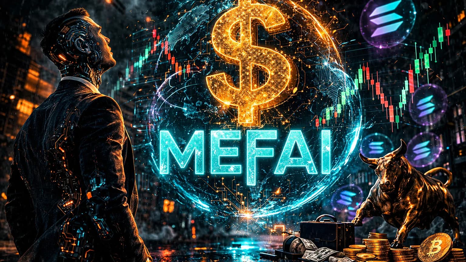 META FINANCIAL AI Surges 829% With $136K Liquidity — AI Agent Finance Tokens Are Getting Structured Backing