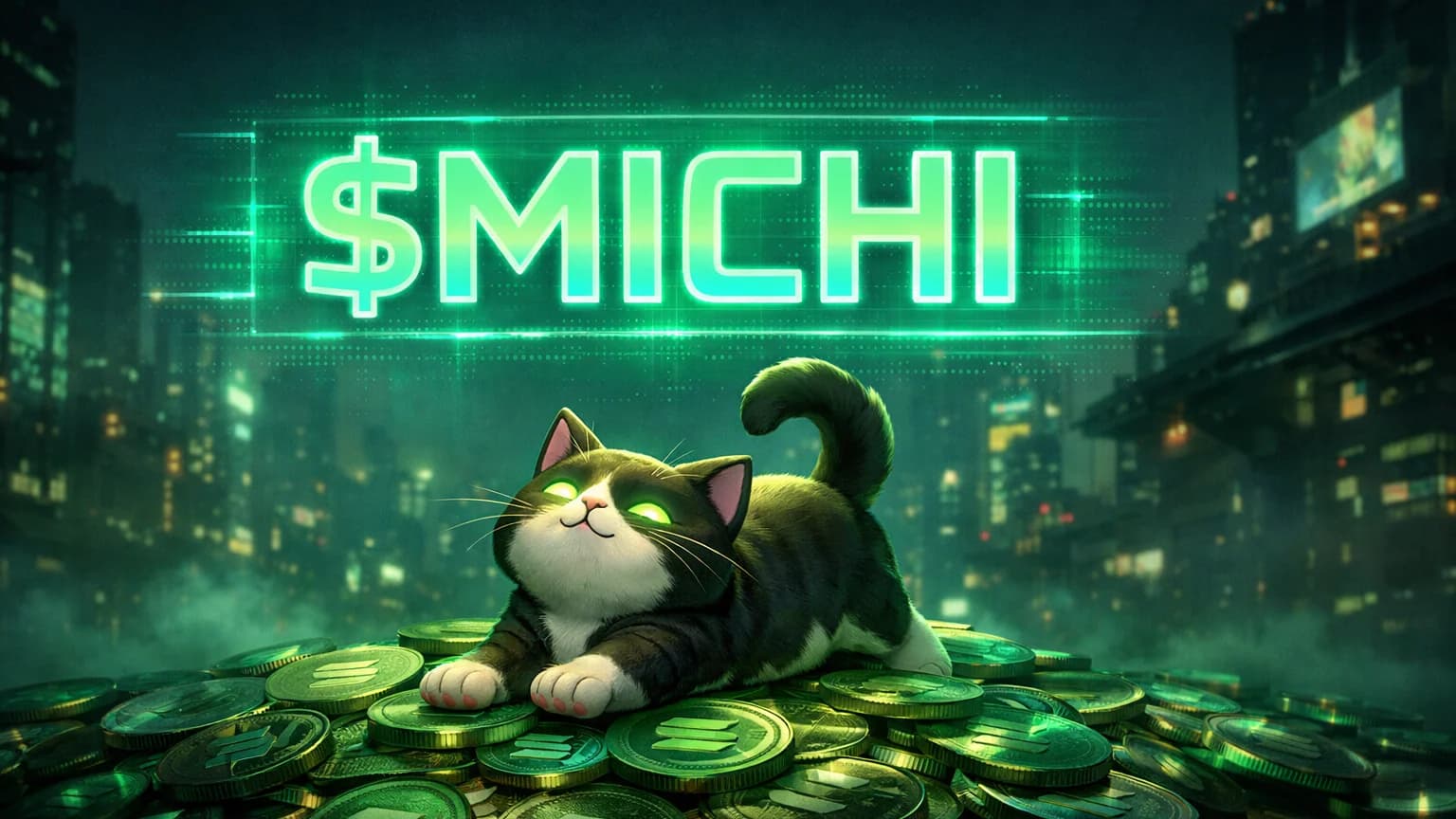 michi Rises From 641-Day Slumber With 535% Surge and $2.8M Volume — The OG Solana Cat Meme Refuses to Die