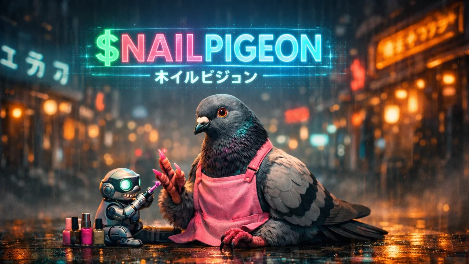 A Pigeon With a Manicure Just Pumped 2,403% — Inside Solana's Most Absurd Token of the Week