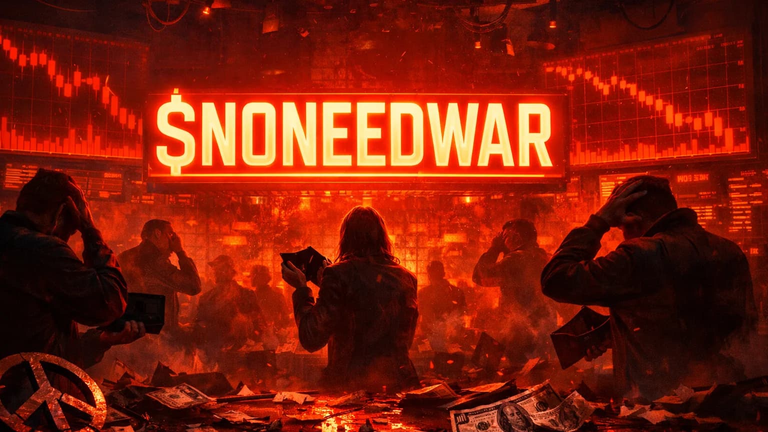 NONEEDWAR Pumped 11x to $513K in Hours — Then Lost 86% Before Anyone Could Blink
