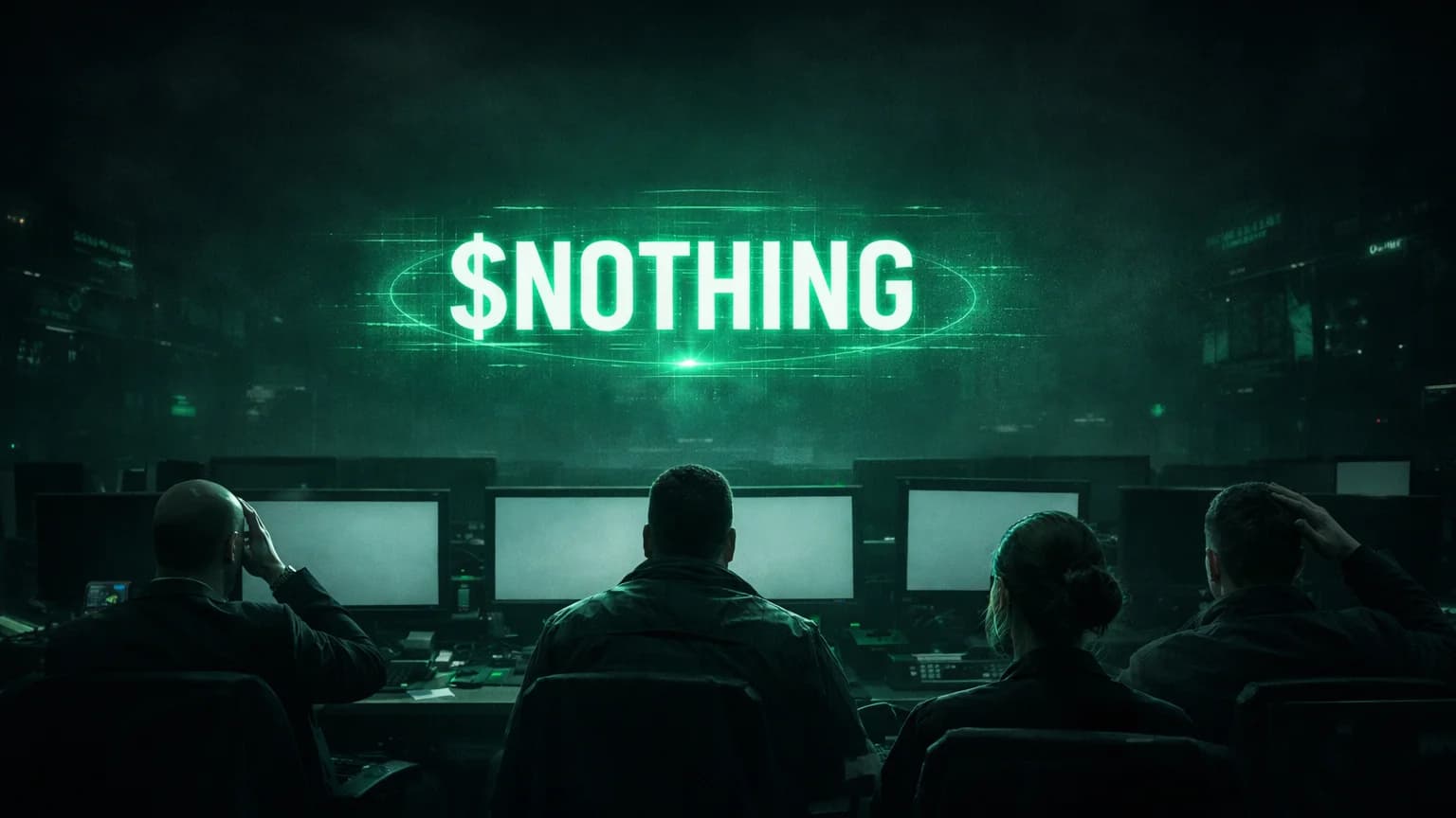 A Token Called $NOTHING Just Did 12,673% — Because Apparently 'Nothing' Is the Narrative Now
