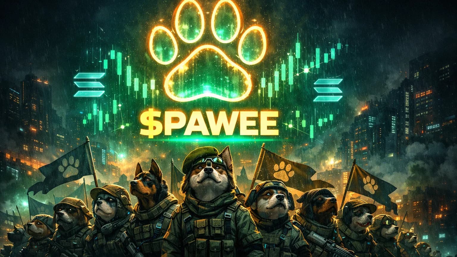 A $205K Paw-Themed Coin Just Ripped 501% on $1.1M Volume — and Solana Degens Can't Look Away
