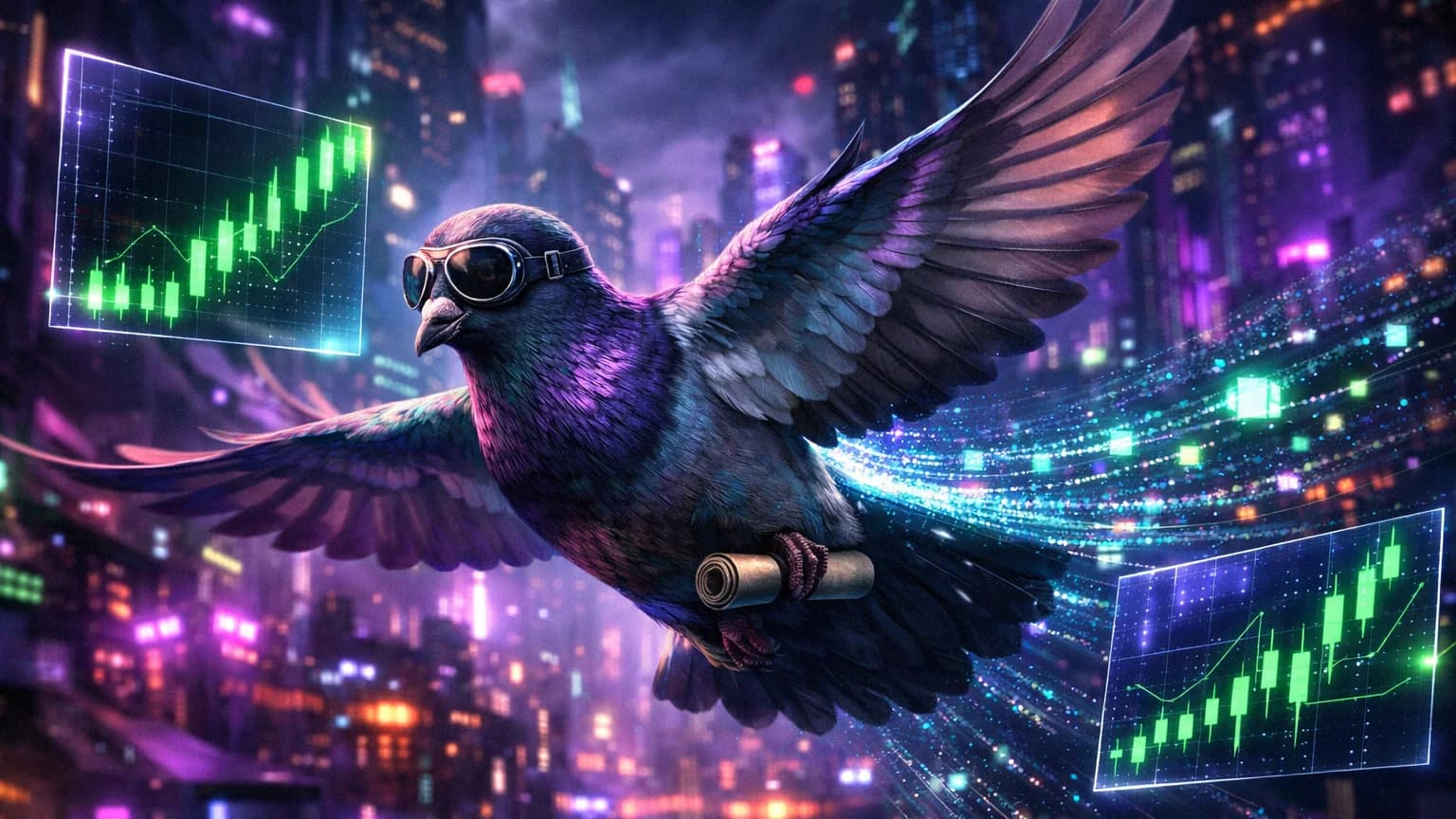 Mrpunk.eth Calls $PIGEON and It Rips 145% — KuCoin Alpha Listing Buzz Sends This Pump.fun Grad to $7M