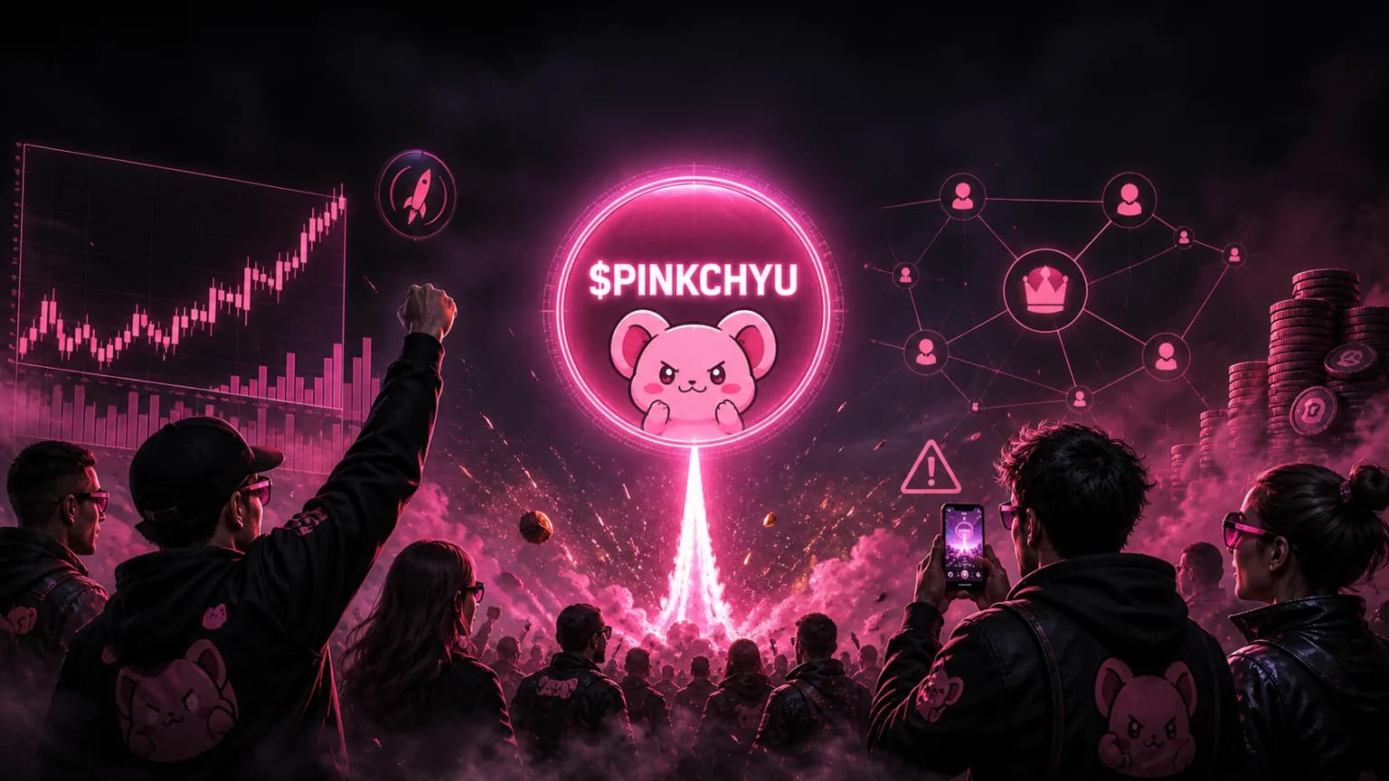 $PINKCHYU Is a Goth-Meme Rocket With a Holder Map Traders Need to Respect