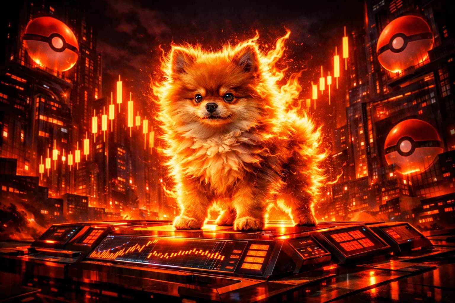 Pokémon Drops a Fire Starter — Degens Mint It in 90 Seconds