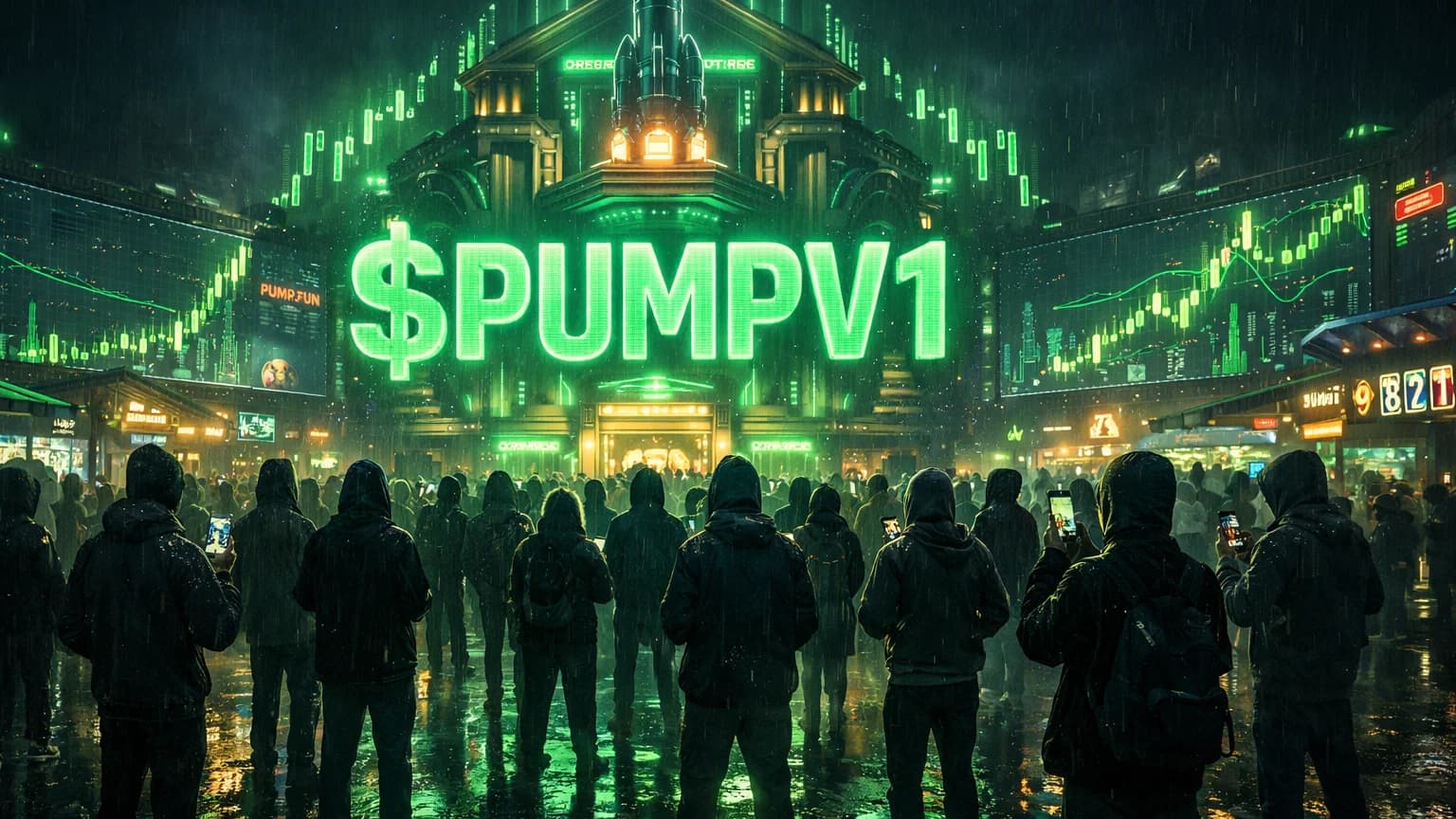 PUMPV1 Is Trading the pump.fun Myth Itself, and Solana Degens Are Bidding It Hard