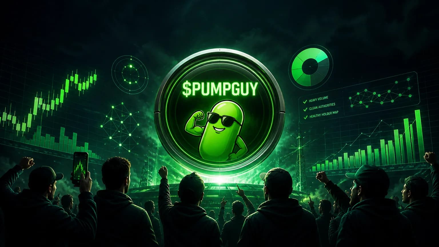 $PUMPGUY Turns a Pump.fun Mascot Joke Into a Real Volume Test
