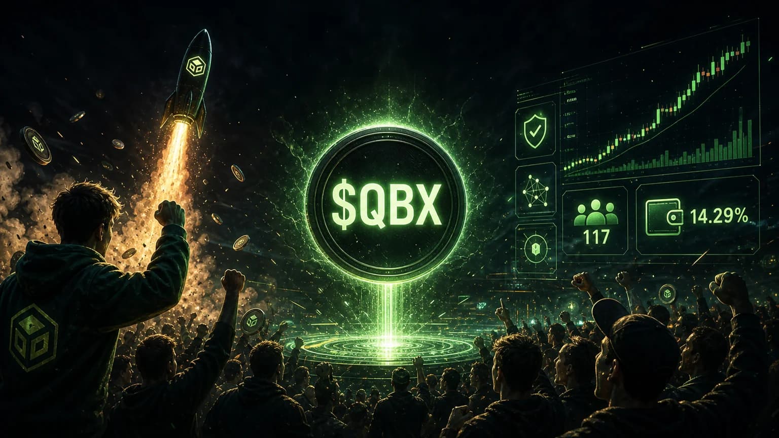$QBX Is Trying to Turn a Sunnyikes Wallet Bid Into a Real Solana Launch Breakout