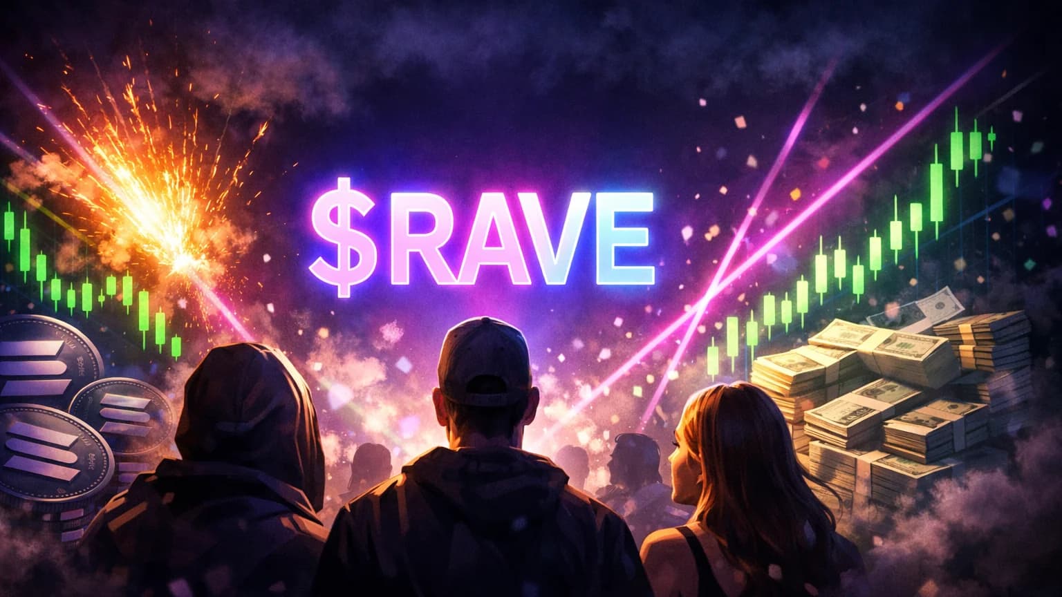 Gem Insider Lit the Fuse, Then RaveDAO Printed $21.8M of Solana Volume