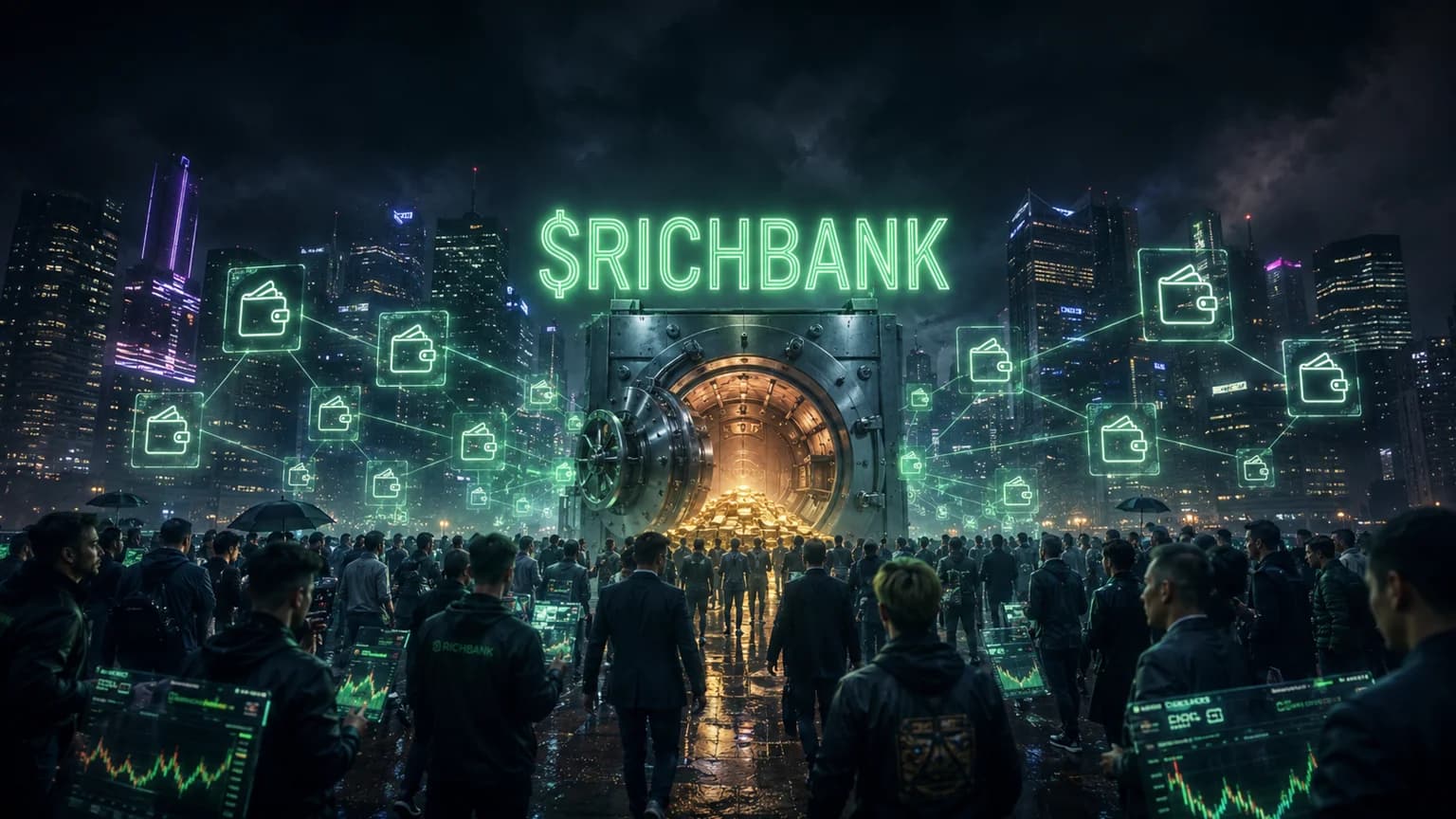 RICHBANK Did $1.46M of Solana Volume in Under Five Hours — and Only 7.2% of Supply Sits in the Top Three Wallets