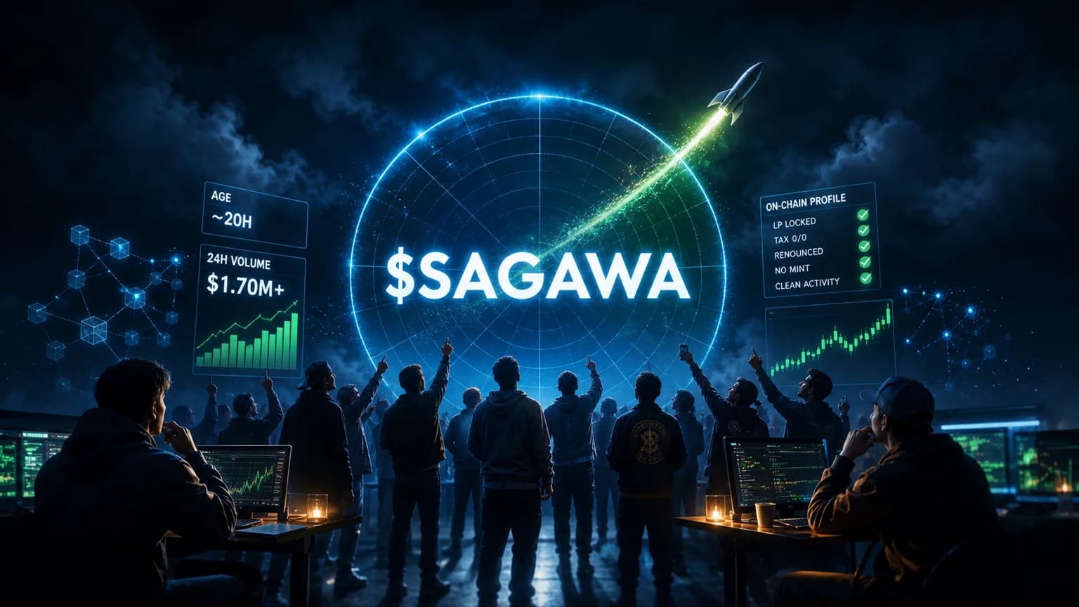 $SAGAWA Turns A Japanese Culture Meme Into A Solana Momentum Bid