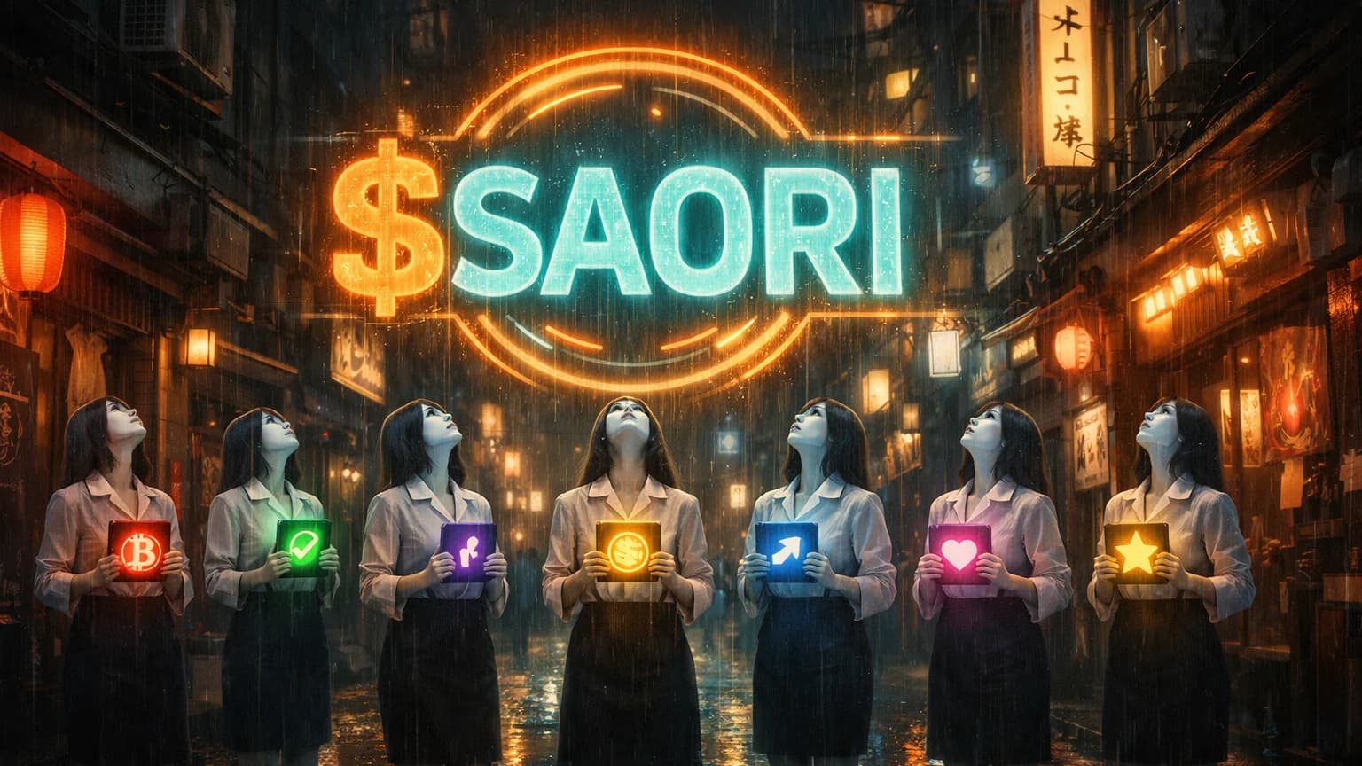 Multiple $SAORI Tokens Are Fighting for the Same Anime Waifu — One Just Did a 224% Day