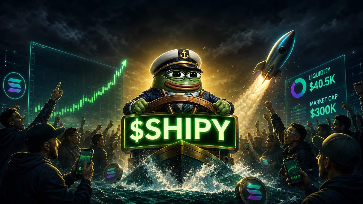 $SHIPY Just Did the Solana Speedrun, but the Liquidity Is the Whole Story