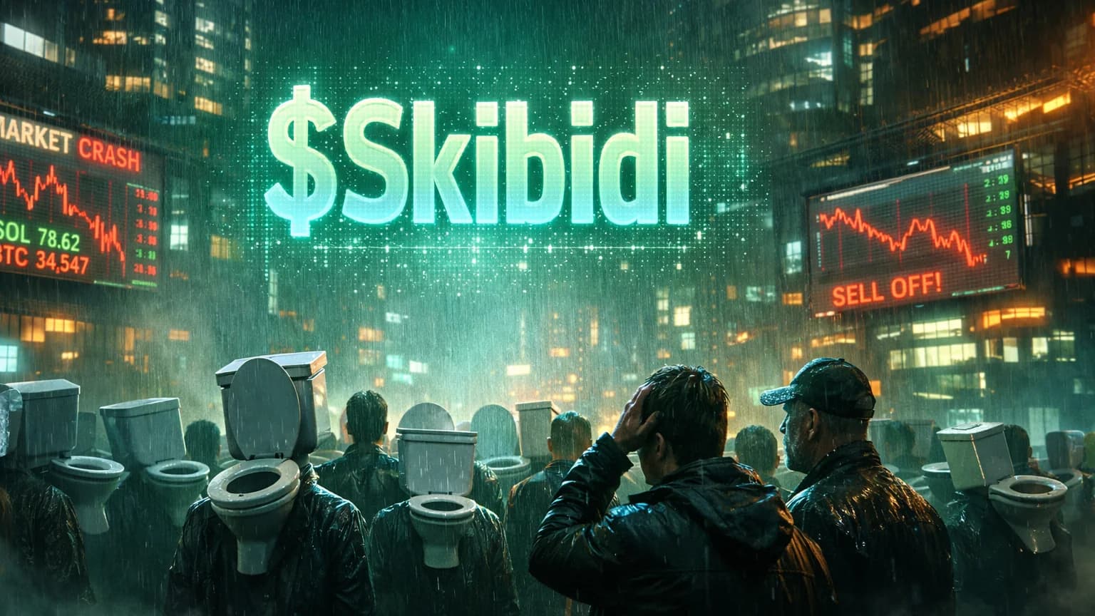 $Skibidi Jumps 173% as Brainrot Internet Culture Finds Its Solana Token