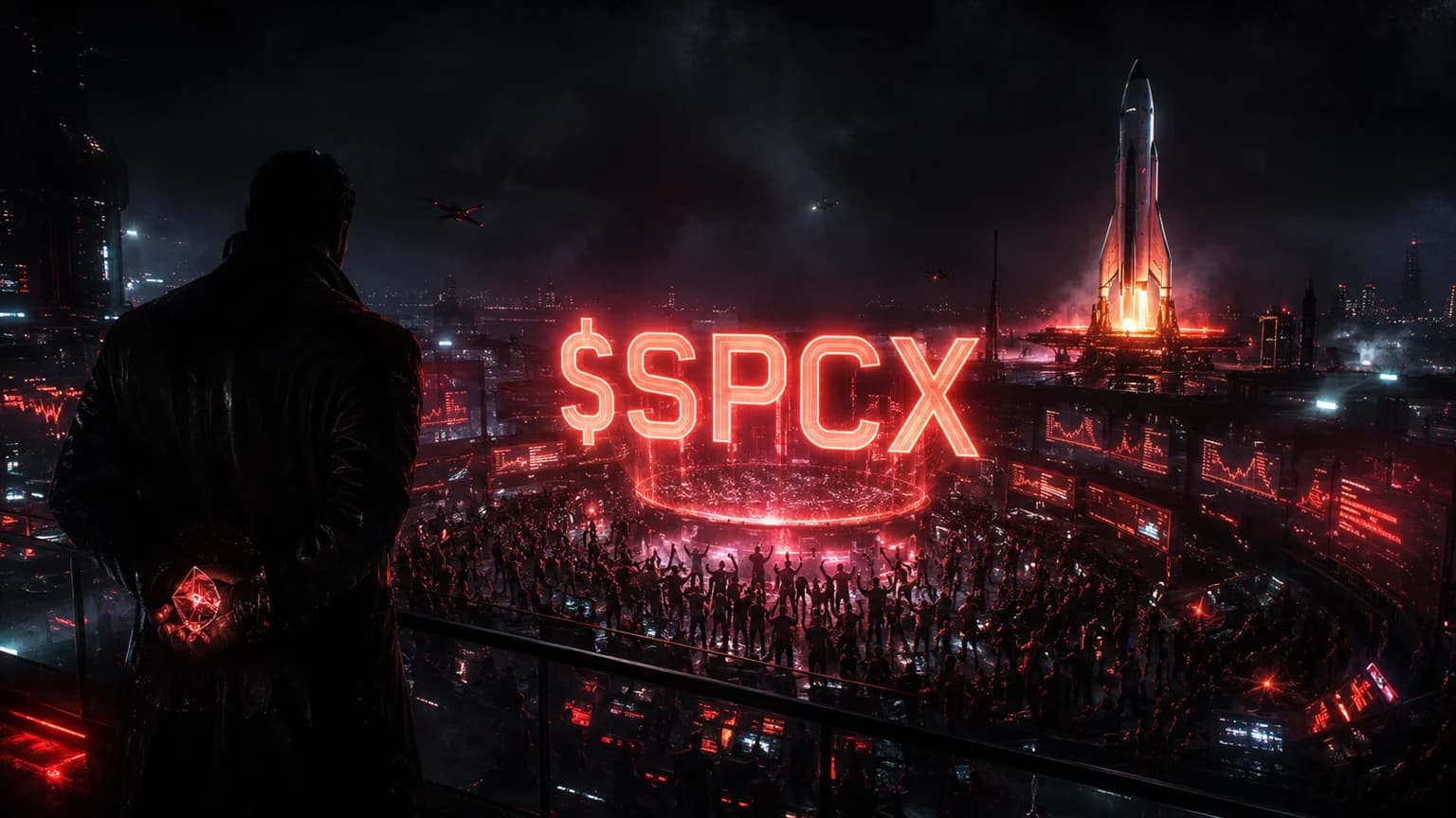 $SPCX Is Trading Like a SpaceX Proxy, but One Wallet Still Owns the Story