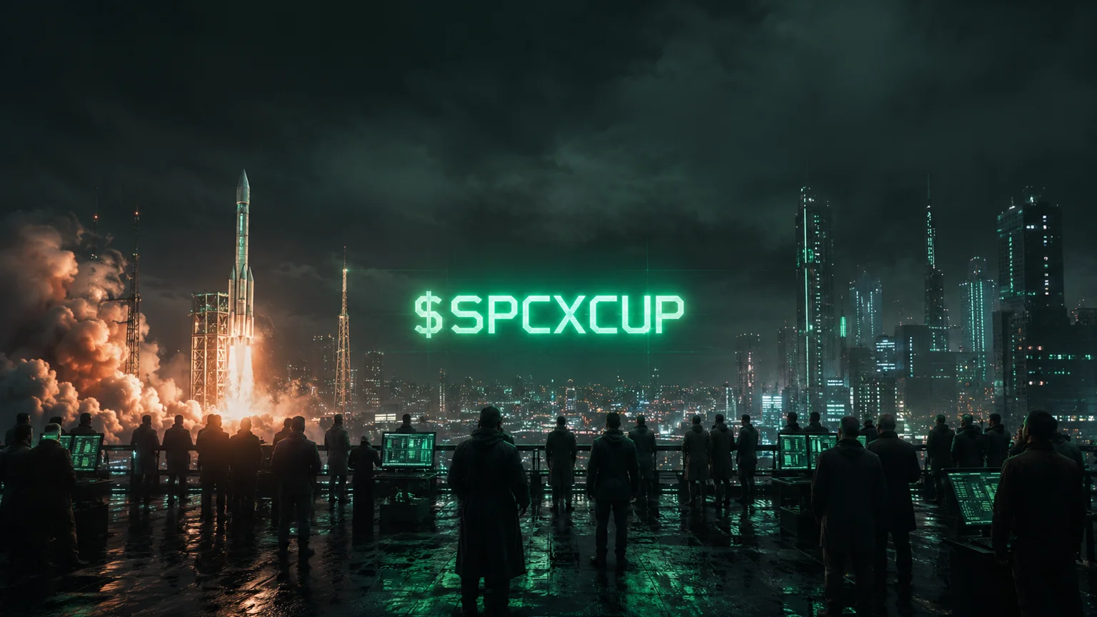 SpaceX Cup Printed $1.35M in Solana Volume in Under Four Hours, and Only 4.9% of Supply Sits in the Top Three Wallets