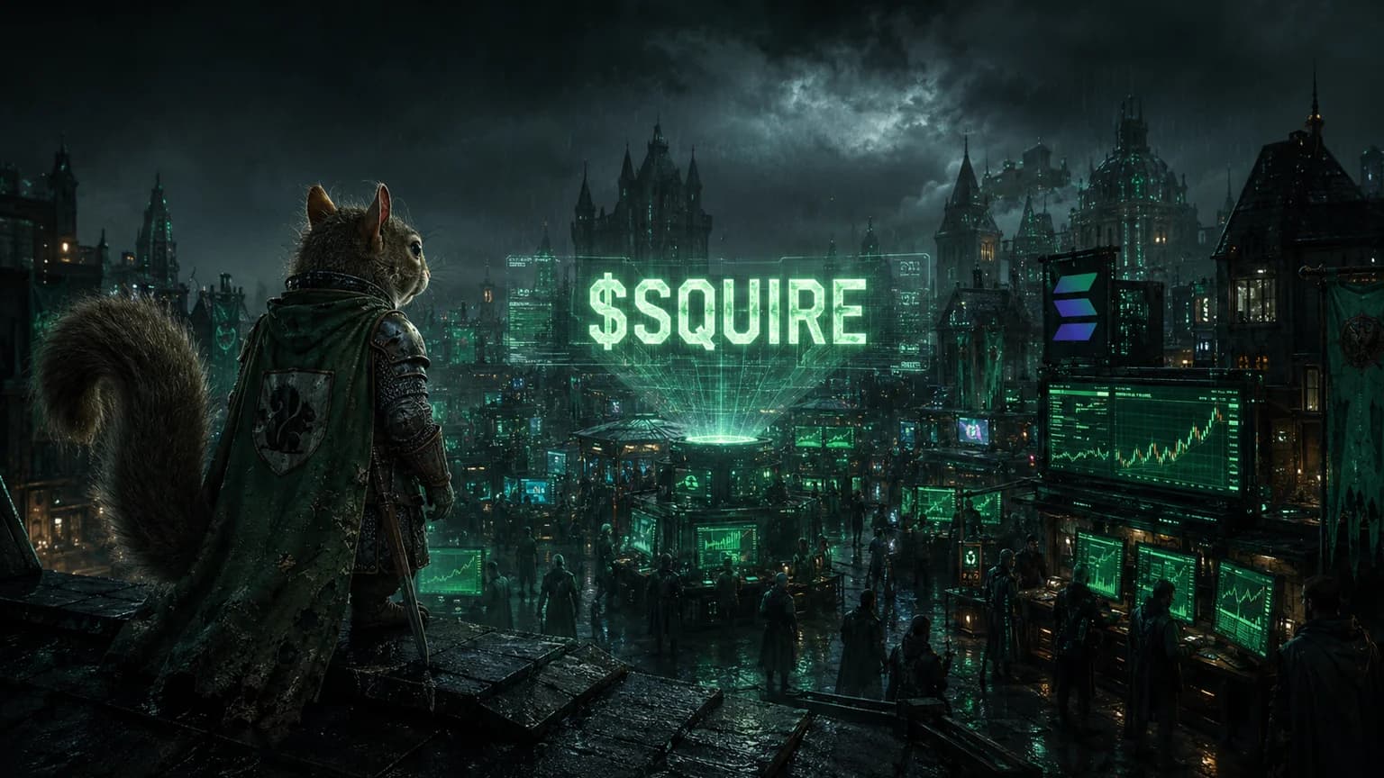 $SQUIRE Is Trading Like a Solana Survivor Finally Getting Its Second Look, and the Reprice Has More Structure Than Hype