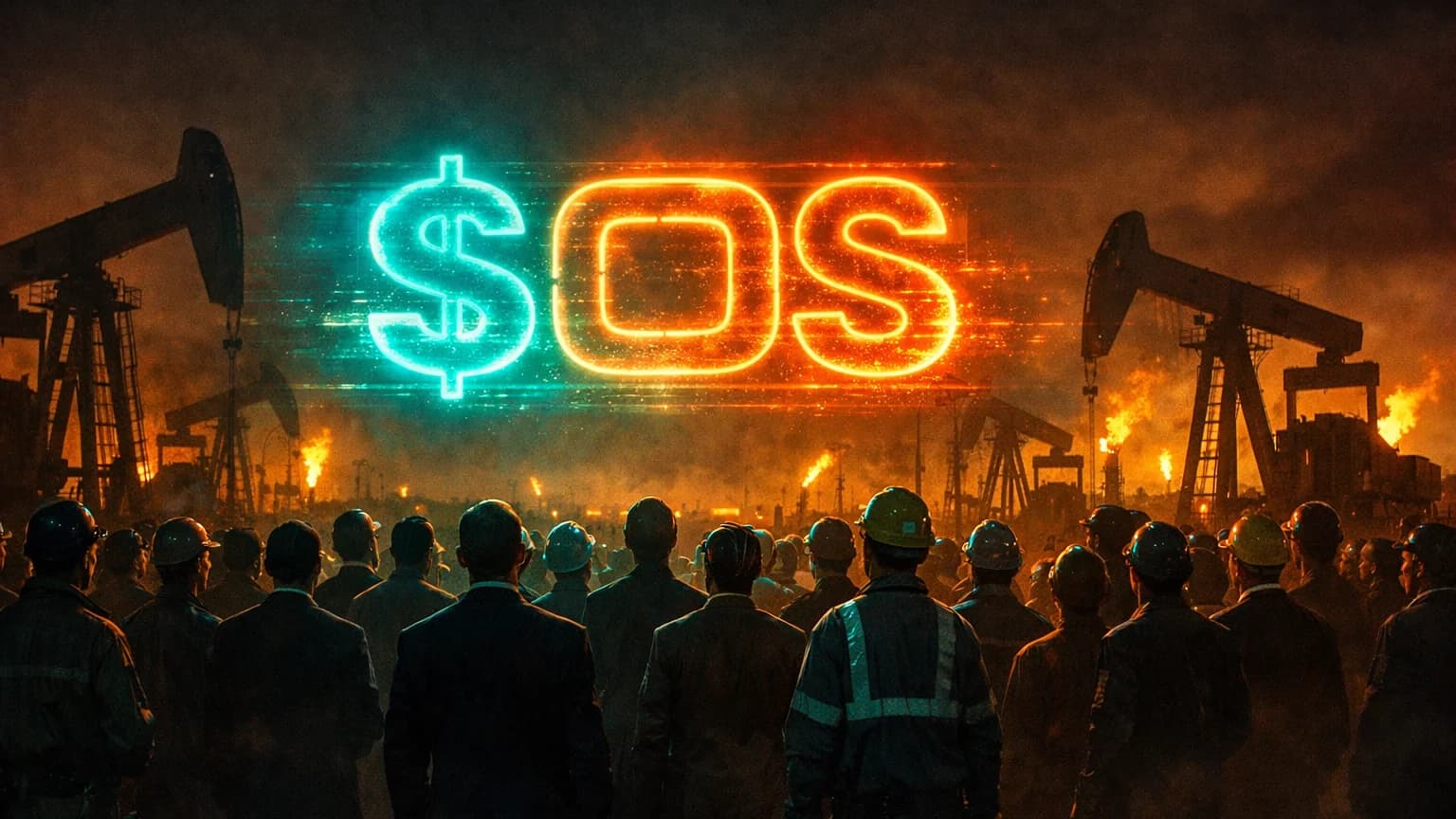 $SOS Surges 482% to $6.9M Market Cap as 'Strategic Oil Supply' Turns Geopolitics Into a Meme Trade