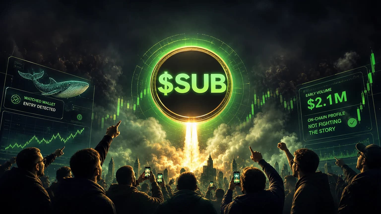$SUB Puts Streamer Bounties on a Fast Solana Launch Tape