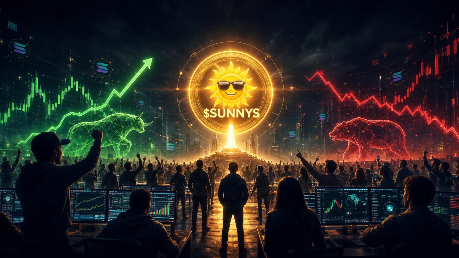$SUNNYS Just Printed a 4,491% Solana Launch Sprint, but the Real Test Starts After the First Crowd Gets Paid